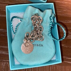 Tiffany & Co round toggle bracelet